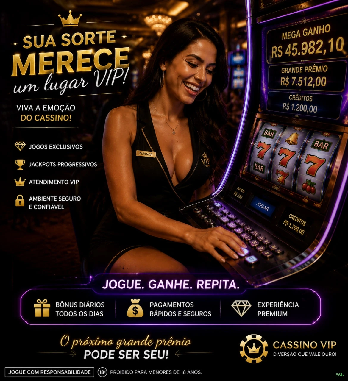 Ganhe prêmios incríveis na 56b